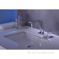 Einzelhebel -Chrom -Basin -Mixer -Zapf